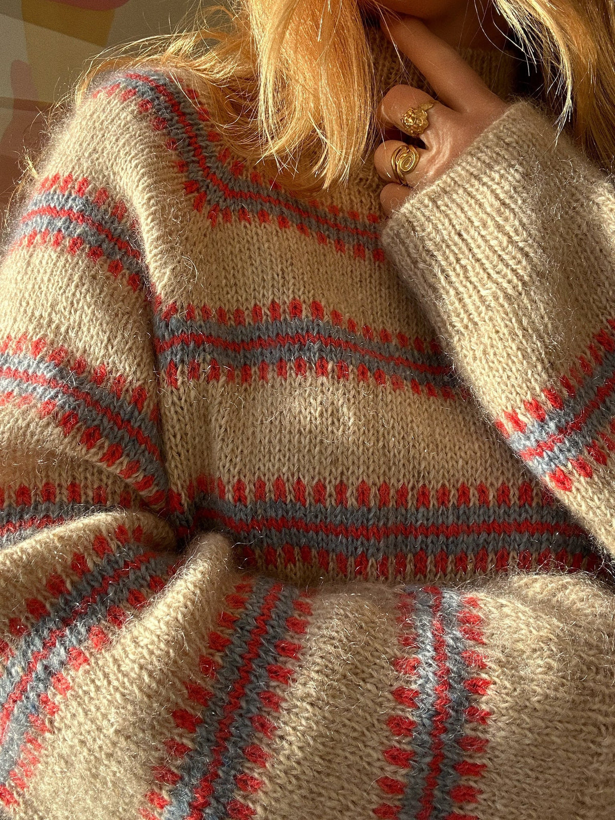 Norma Sweater garnkit [Isager Tweed/Tvinni/Isager Silk mohair]