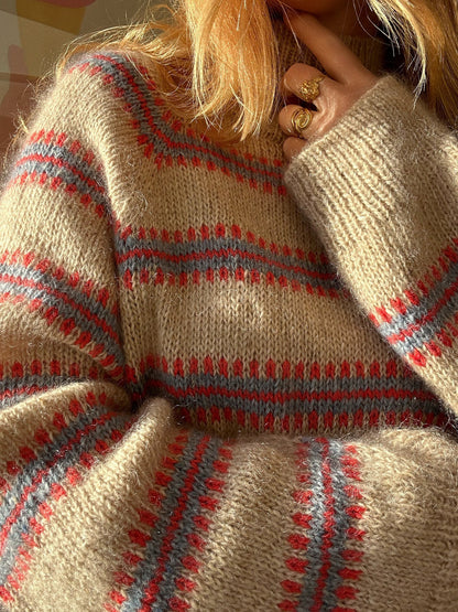 Norma Sweater garnkit [Isager Tweed/Tvinni/Isager Silk mohair]