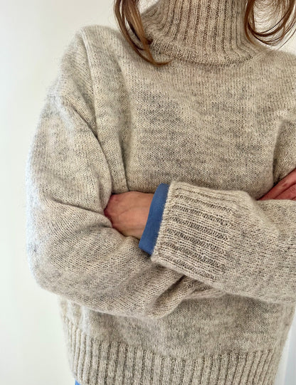 Note Sweater garnpakke - vælg farve [Dansk Peulsuld 8/2]