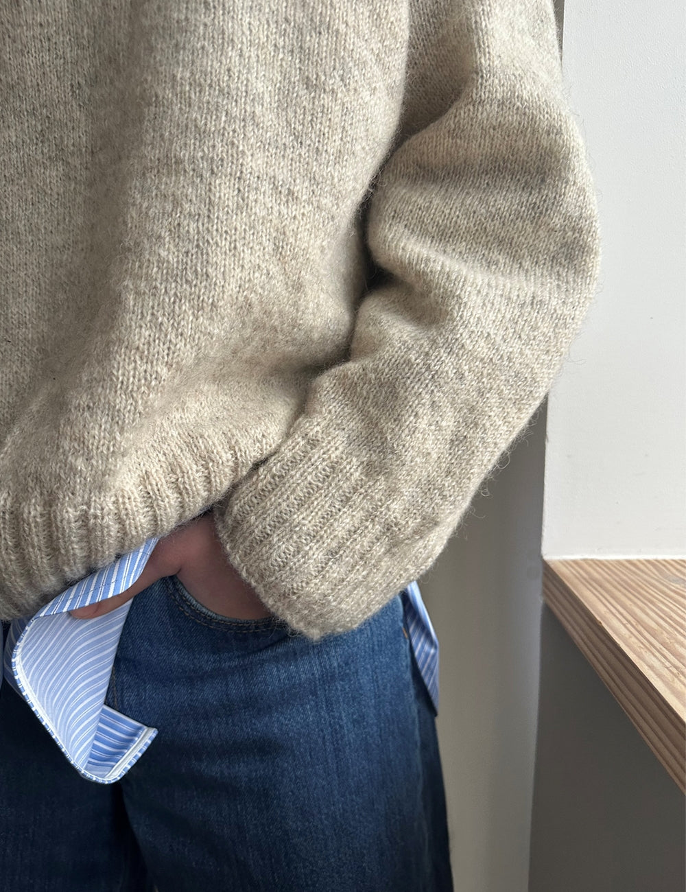 Note Sweater garnkit [Dansk Peulsuld 8/2]