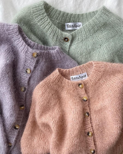 Novice Cardigan garnpakke  - vælg farve [Luksus i Prime]