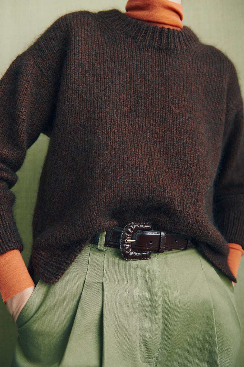 Otti Sweater garnkit [Isager Jensen/Isager Silk mohair]