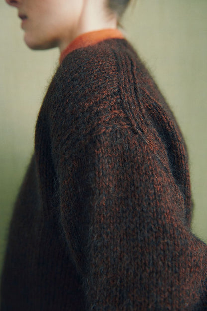 Otti Sweater garnkit [Isager Jensen/Isager Silk mohair]