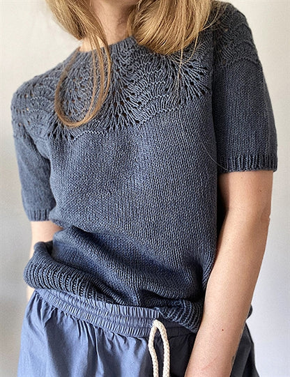 Peacock Tee garnpakke - vælg farve [Line]