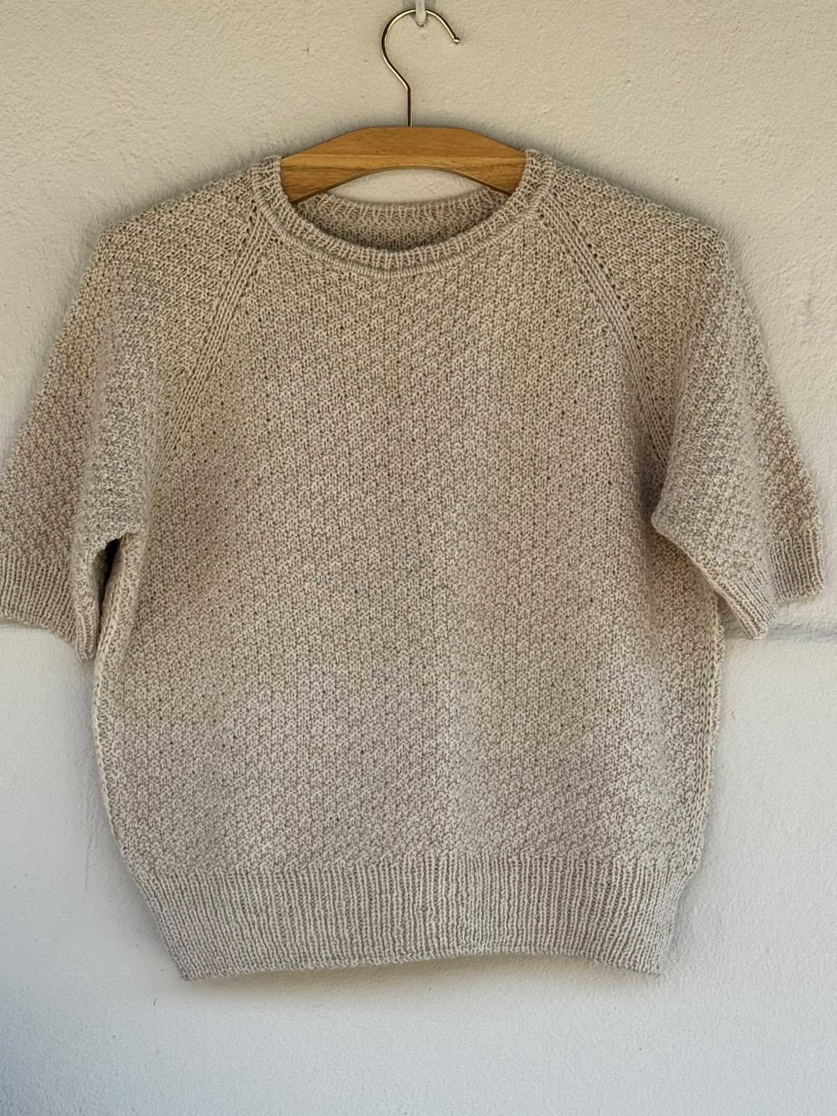 Pearl Tee garnkit [Merilin/Mulberry Silk]