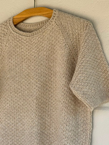 Pearl Tee garnkit [Merilin/Mulberry Silk]