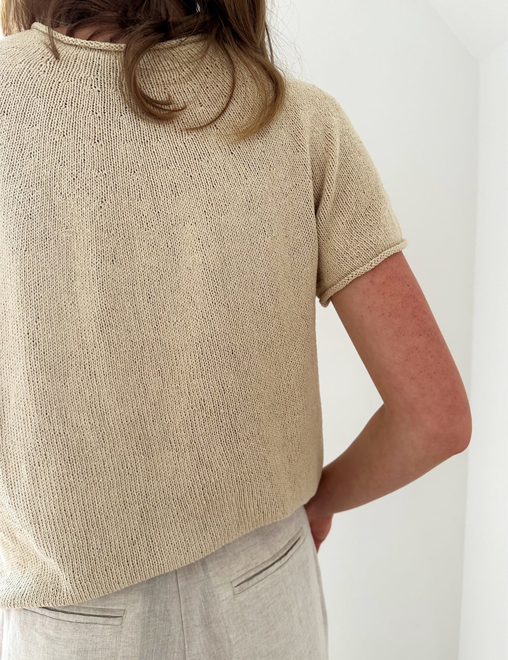 Plain Yoke Tee 28 [Tynn Line]