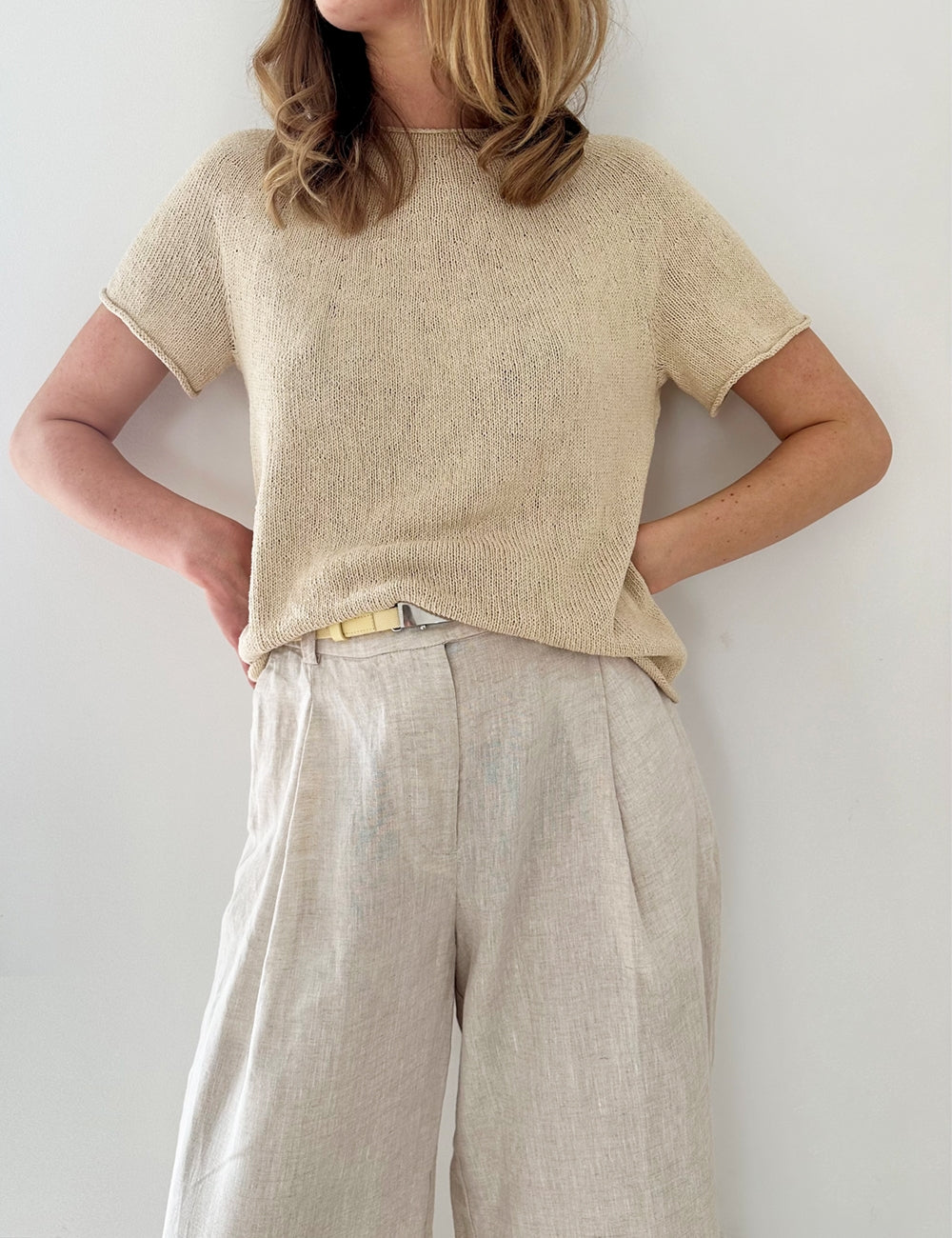 Plain Yoke Tee 28 [Tynn Line]