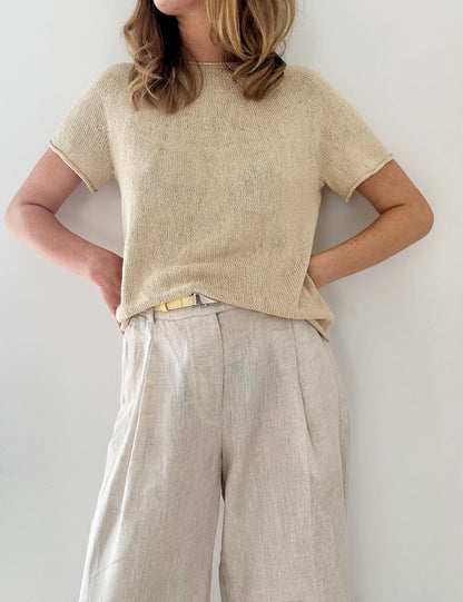 Plain Yoke Tee 28 [Tynn Line]