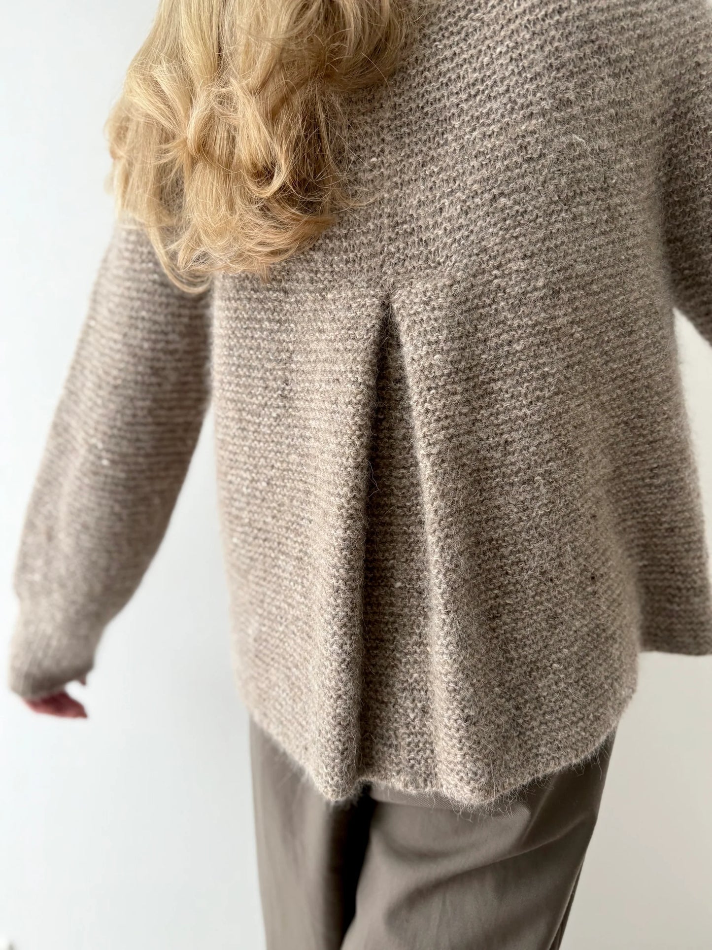Simply Me Sweater garnkit [Isager Tweed/Isager Soft Fine]