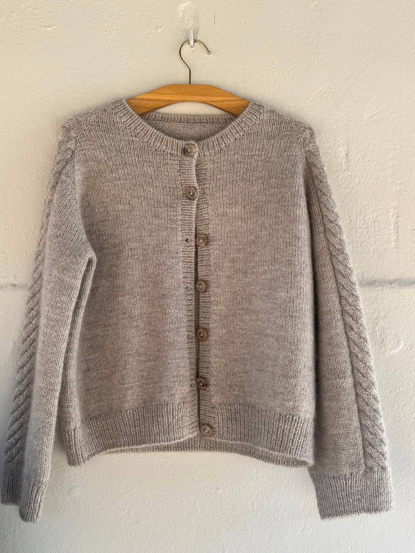 Simply Cable Cardigan garnkit [Mashdale/Tilia]