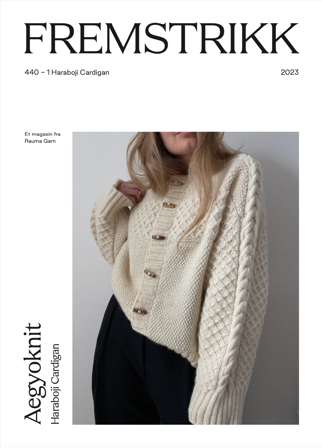 Opskrift Haraboji Cardigan- PDF norsk