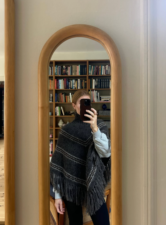 Norma Poncho garnkit [Isager Soft/Isager Silk mohair]