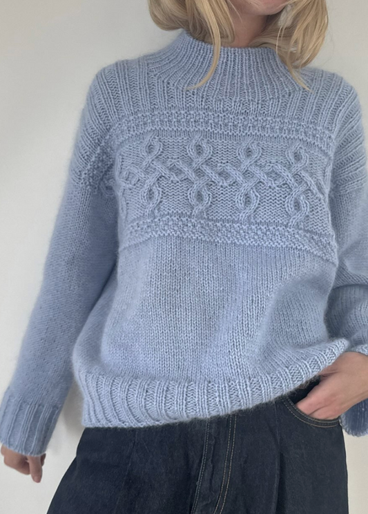 Edith Sweater garnkit [Tynn Peer Gynt/Isager Silk mohair]