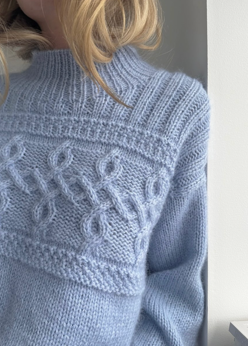 Edith Sweater garnkit [Tynn Peer Gynt/Isager Silk mohair]
