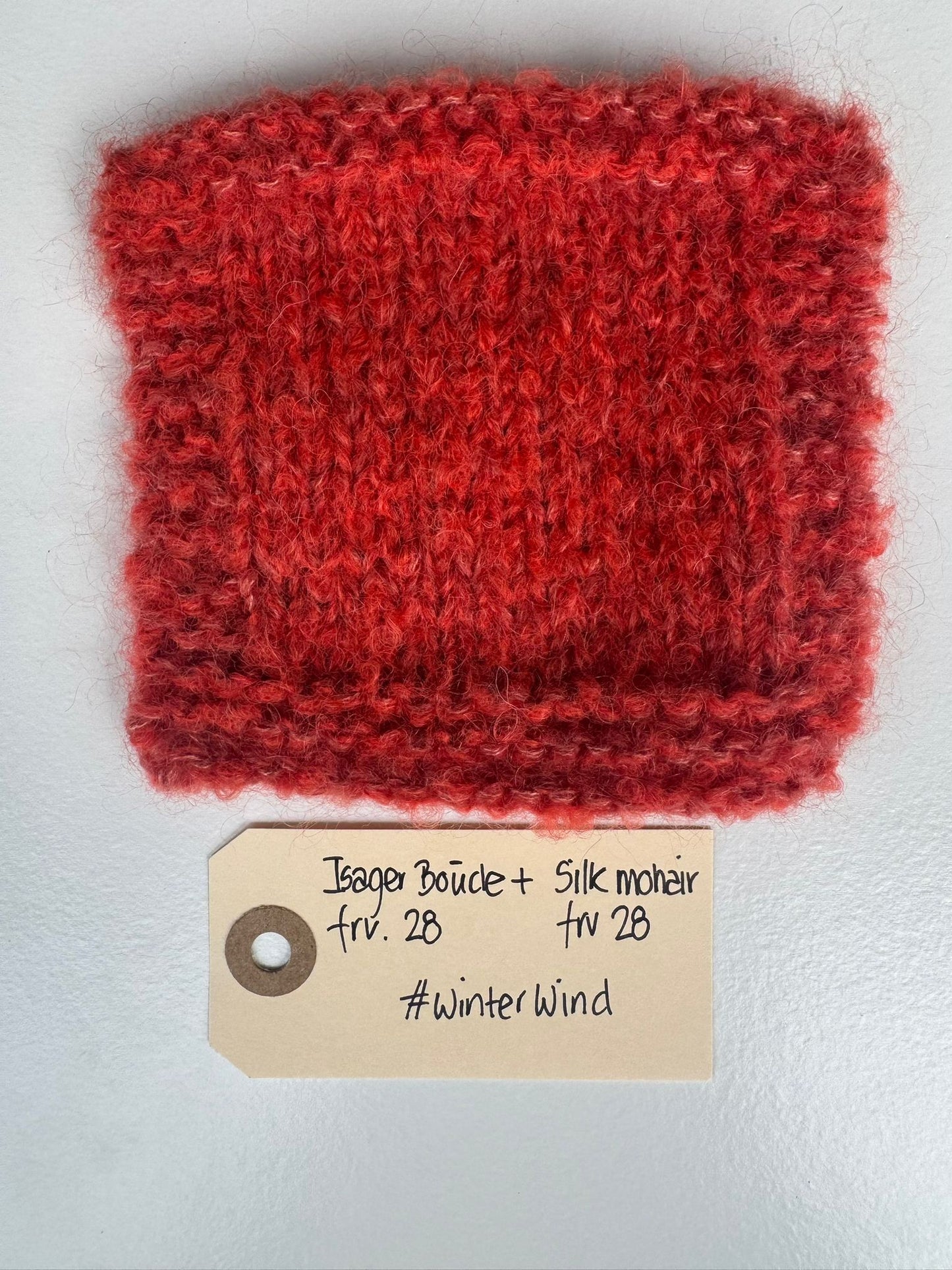 Winter Wind garnkit [Isager Bouclé/Isager Silk mohair]