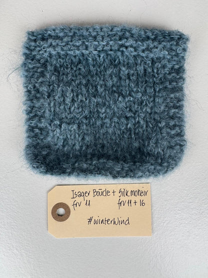 Winter Wind garnkit [Isager Bouclé/Isager Silk mohair]