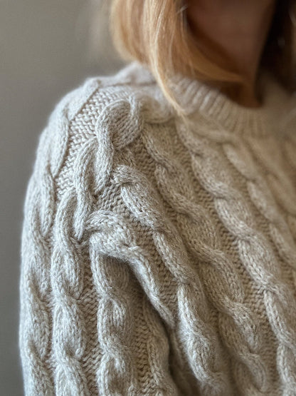 Sweater No. 29 garnkit [Isager Jensen/Isager Silk mohair]