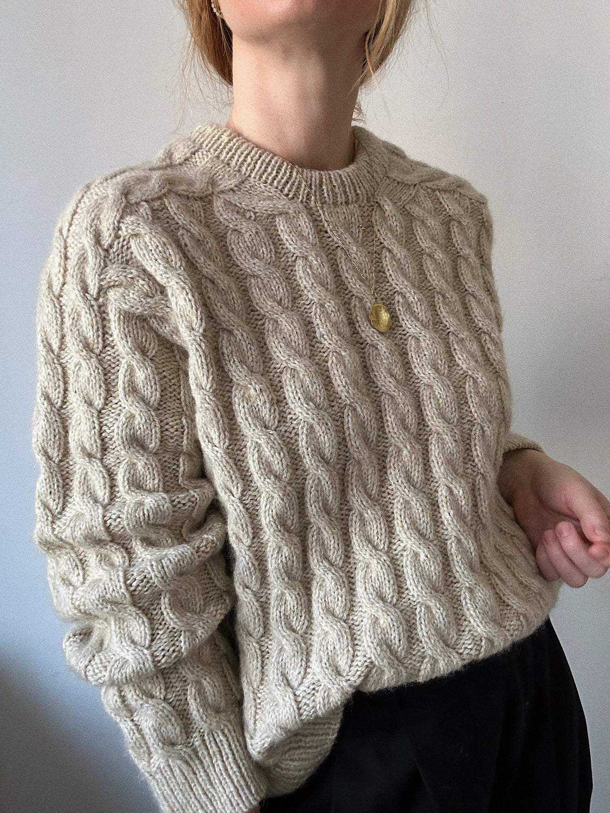 Sweater No. 29 garnkit [Isager Jensen/Isager Silk mohair]