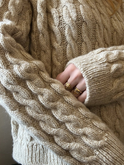Sweater No. 29 garnkit [Isager Jensen/Isager Silk mohair]
