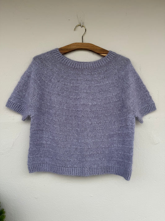 Tide Tee garnkit [Kinu/Isager Silk mohair]