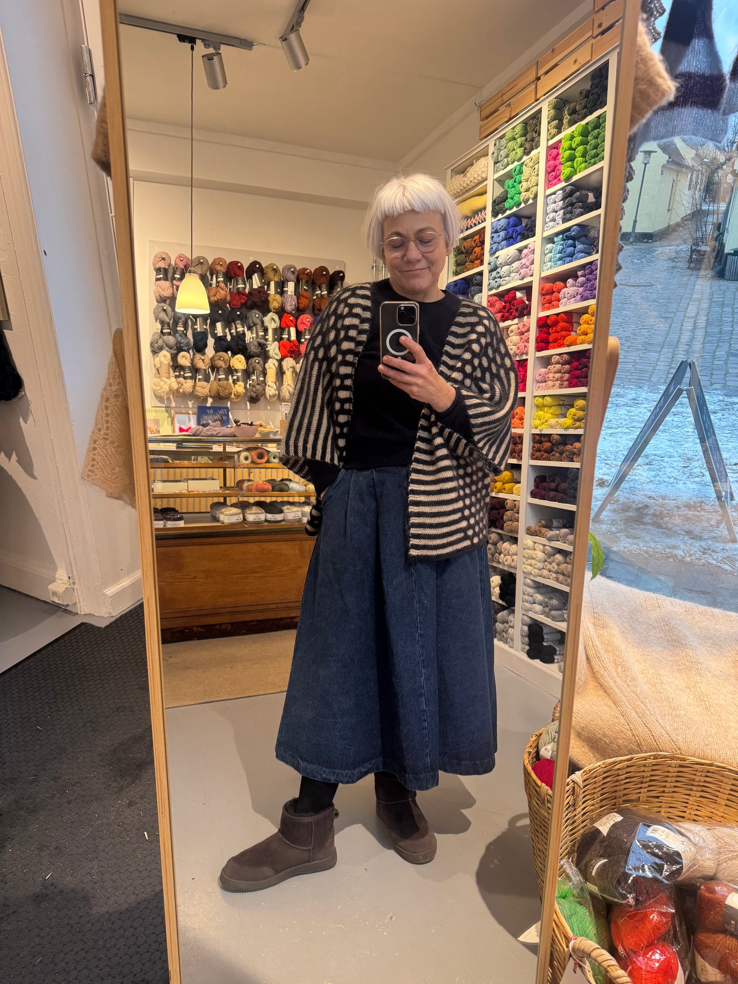 Virginia jakke garnkit [Isager Tweed/Isager Silk mohair]