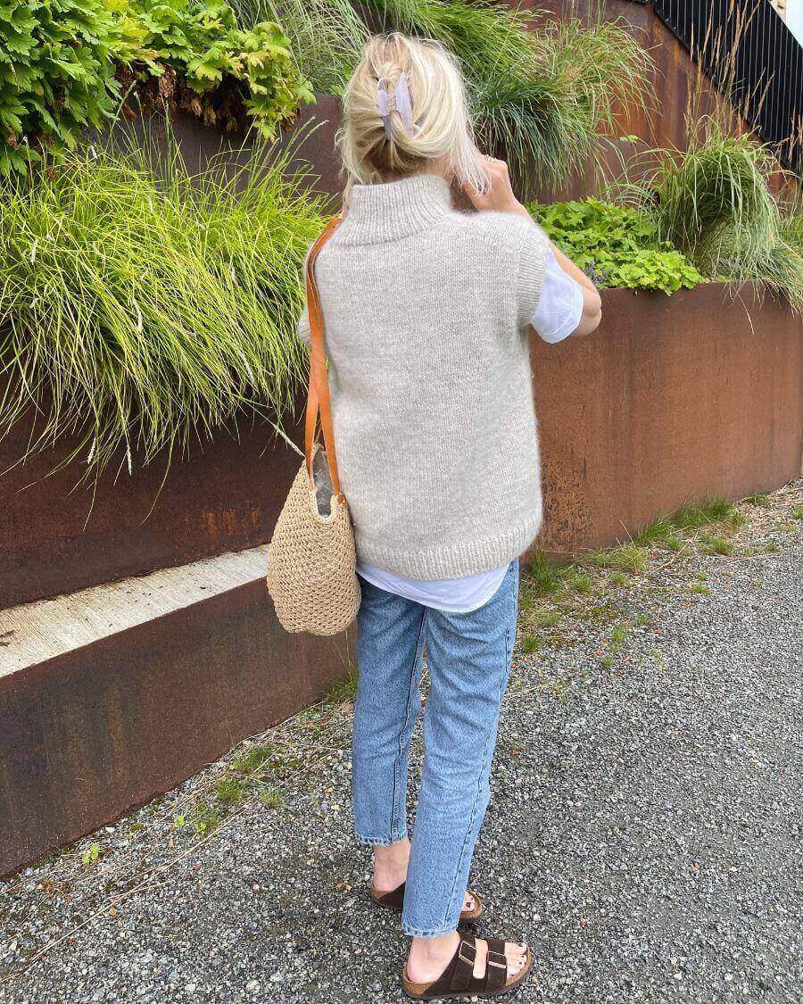 Weekend Slipover garnkit [Håndværksgarn/Isager Silk mohair]