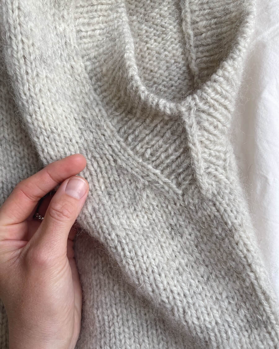 Weekend Slipover garnkit [Håndværksgarn/Isager Silk mohair]