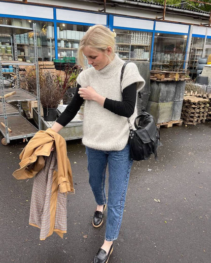 Weekend Slipover garnkit [Håndværksgarn/Isager Silk mohair]