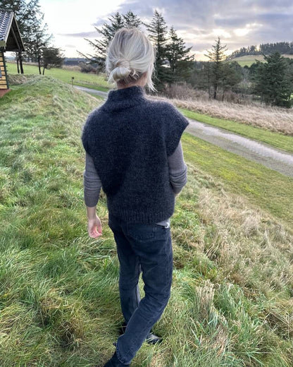 Weekend Slipover garnkit [Håndværksgarn/Isager Silk mohair]