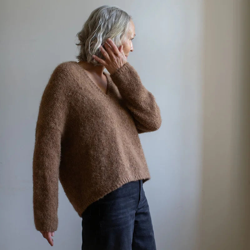 Winter Wind garnkit [Isager Bouclé/Isager Silk mohair]
