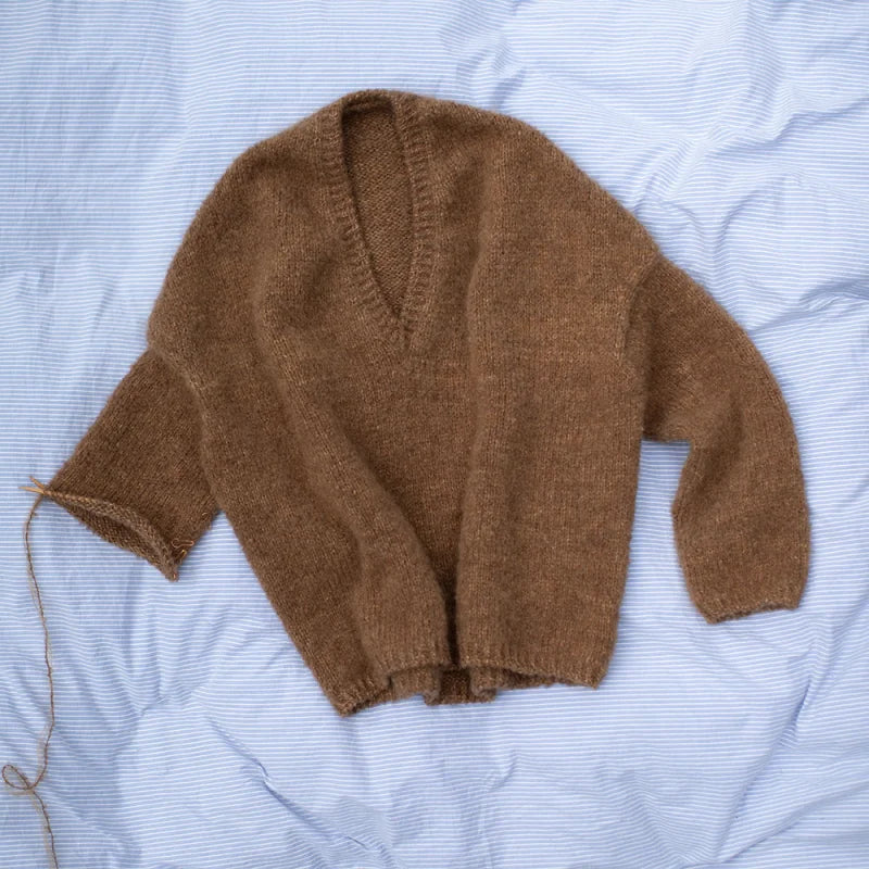 Winter Wind garnkit [Isager Bouclé/Isager Silk mohair]