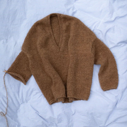 Winter Wind garnkit [Isager Bouclé/Isager Silk mohair]