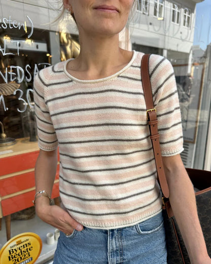 Amélie Tee garnkit - 3 stribe farver [Merci]