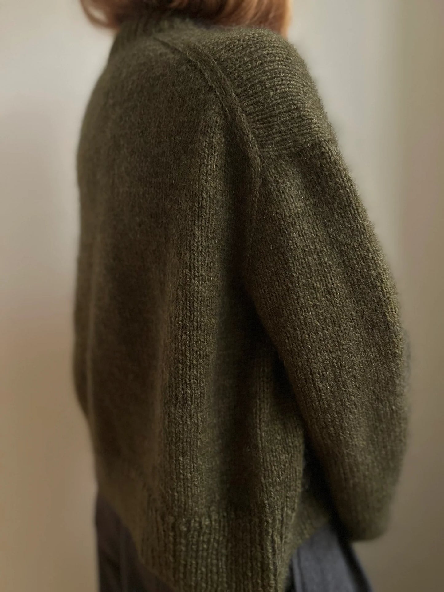 Cardigan no. 11 garnkit [Håndværksgarn/Silk mohair]