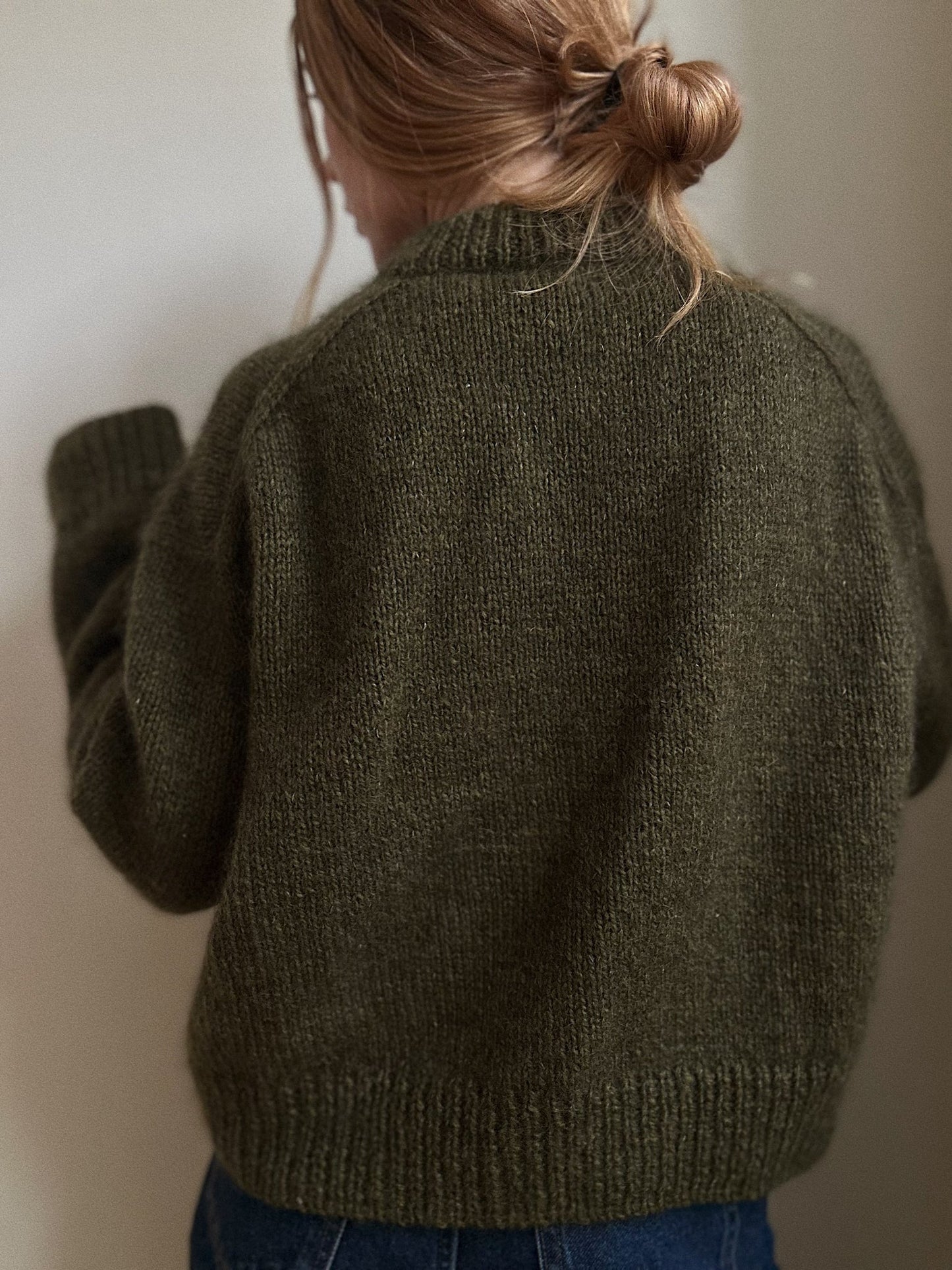 Cardigan no. 11 garnkit [Håndværksgarn/Silk mohair]