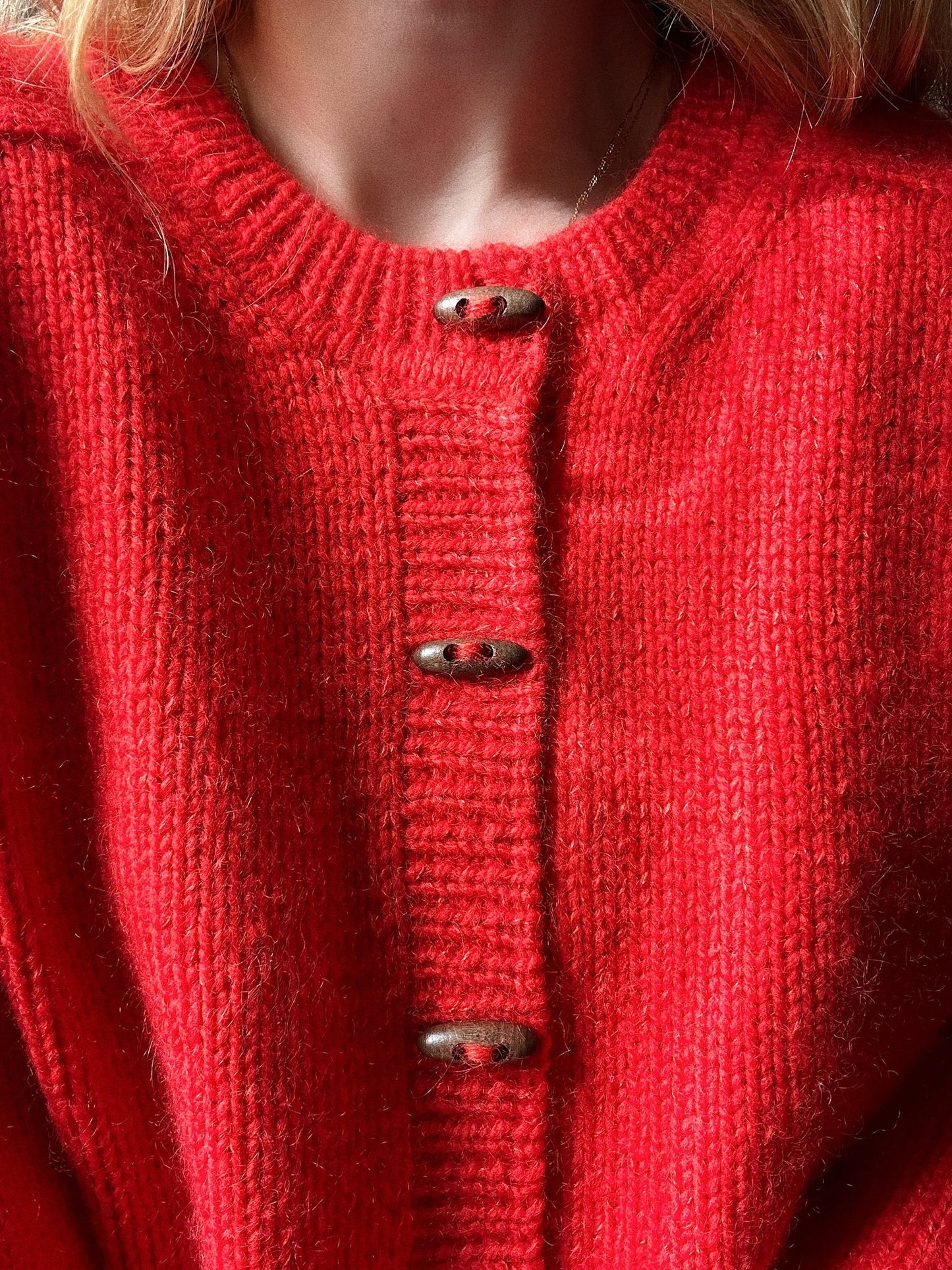 Cardigan no. 9 garnkit [Håndværksgarn/Tilia silk mohair]