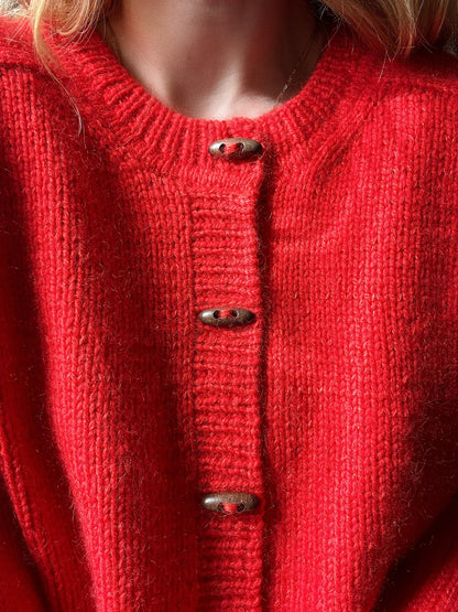 Cardigan no. 9 garnkit [Håndværksgarn/Tilia silk mohair]