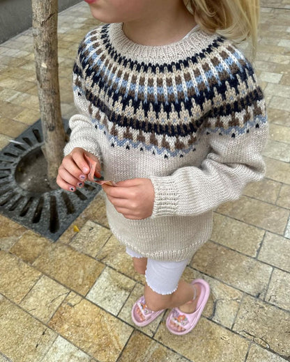 Celeste Sweater Junior garnkit [Peer Gynt]