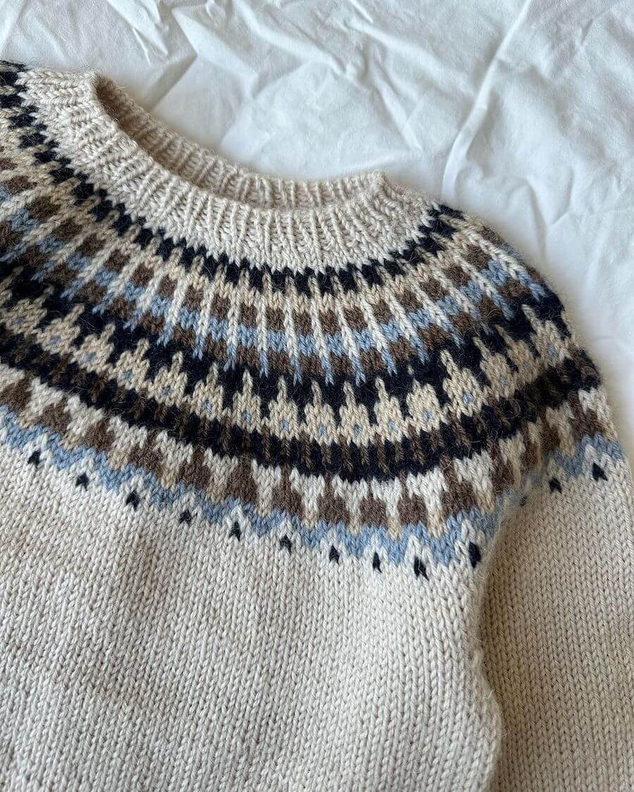 Celeste Sweater Junior garnkit [Peer Gynt]