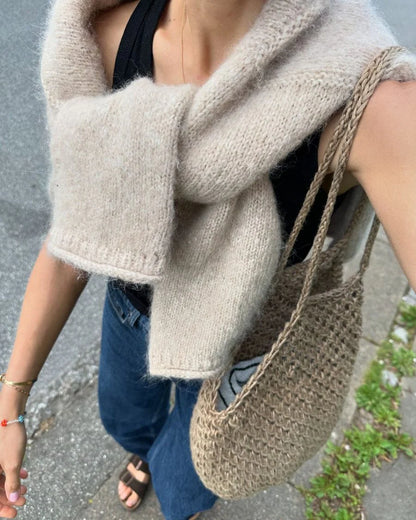 Cloud Sweater garnkit [Isager Soft/Silk mohair]