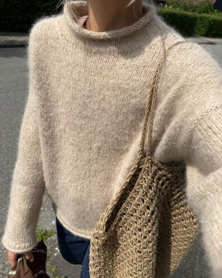 Cloud Sweater garnkit [Isager Soft/Silk mohair]