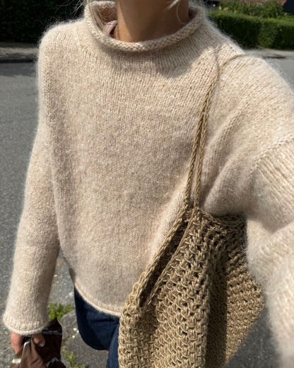 Cloud Sweater garnkit [Isager Soft/Silk mohair]
