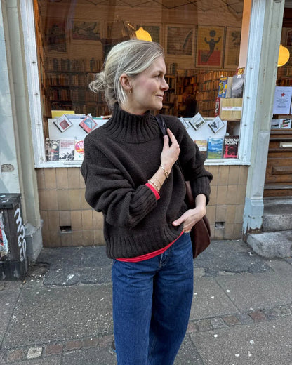 Hannah Sweater O-neck garnkit [Atlas]