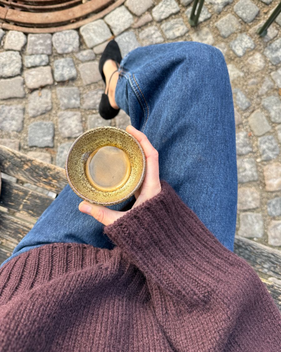 Hannah Sweater V-neck garnkit [Atlas]