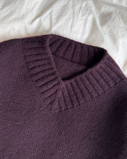 Hannah Sweater V-neck garnkit [Atlas]