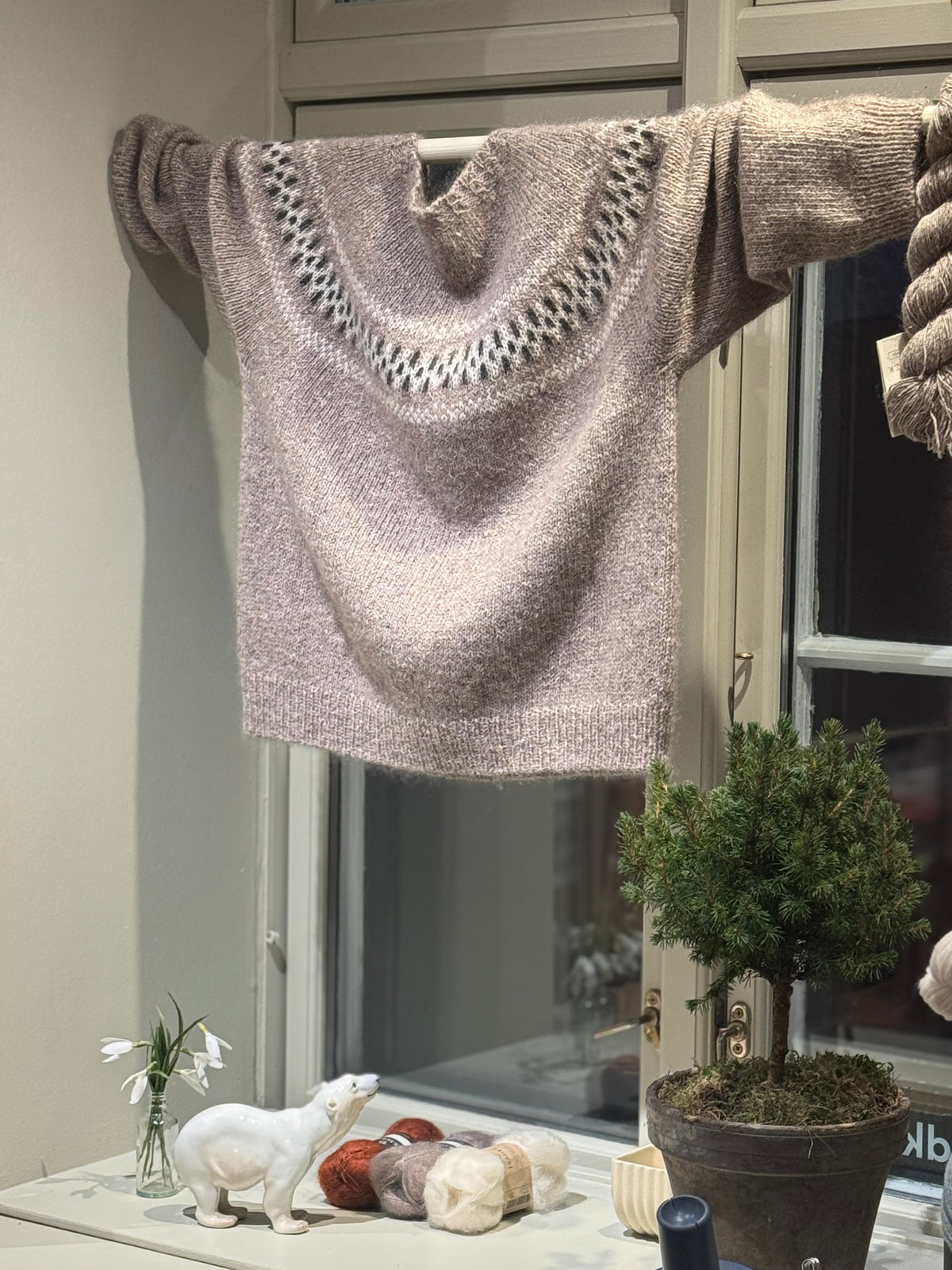 Jane B garnkit [Isager Tweed/Isager Silk mohair]