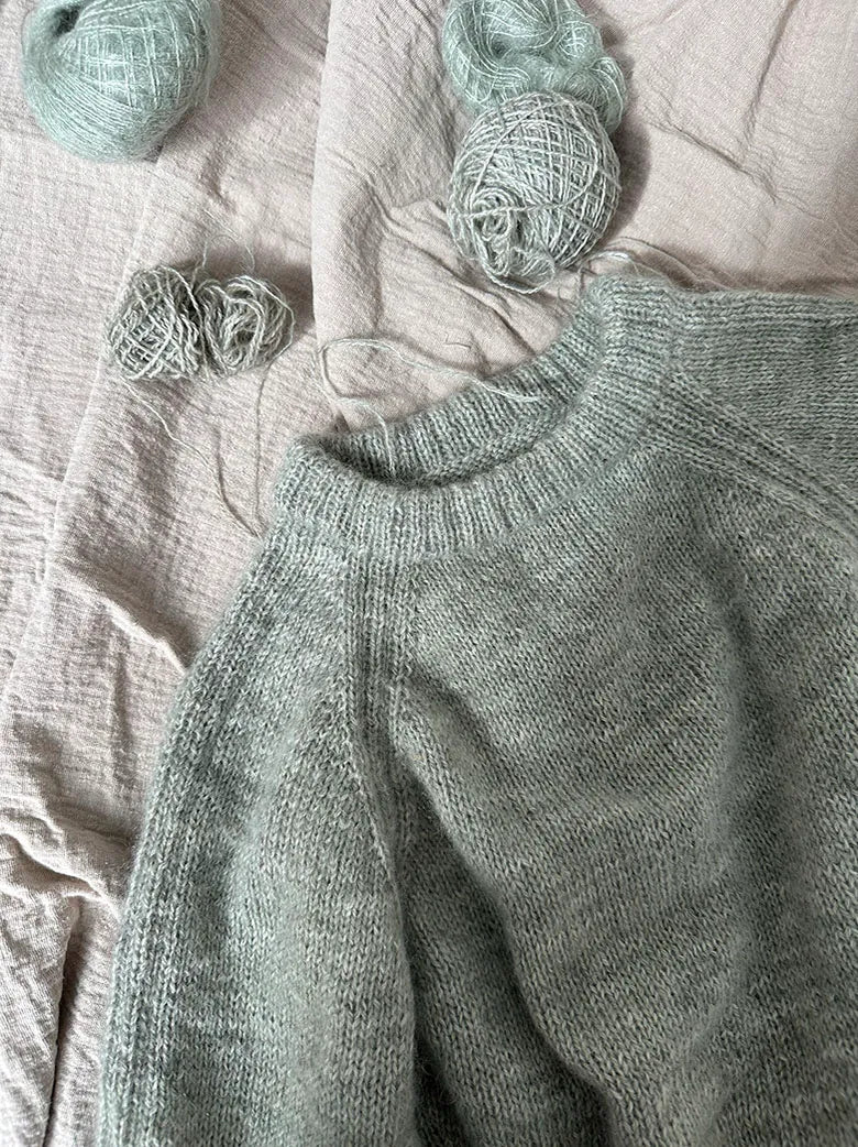 LANE_LOOP_SWEATER garnkit [Dansk pelsuld/Silk mohair Isager]