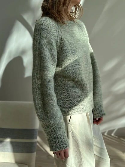 LANE_LOOP_SWEATER garnkit [Dansk pelsuld/Silk mohair Isager]