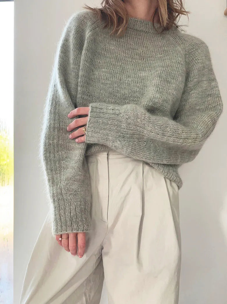 LANE_LOOP_SWEATER garnkit [Dansk pelsuld/Silk mohair Isager]